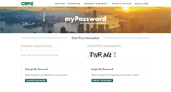Desktop Screenshot of mypassword.cbre.com