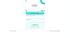 Desktop Screenshot of cmsretail.cbre.es