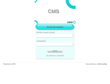 Tablet Screenshot of cmsretail.cbre.es